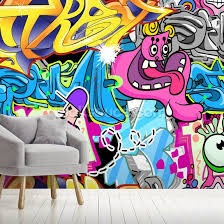Graffiti Urban Art Wallpaper Wallsauce Us