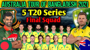 Aug 03, 2021 · a total of 5 matches t20 match will be held between bangladesh vs australia 2021 series. Bangladesh Vs Australia T20 Series 2021 Australia Team Final T20 Squad For Bangladesh Series 2021 Youtube