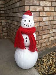5 Clever Ways To Use Your Leftover Halloween Pumpkin Afropolitan Mom Christmas Pumpkins Snowman Outdoor Decorations Snowman Christmas Decorations