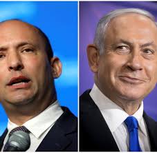 Naftali bennett, nouveau premier ministre israélien, s'exprime devant la knesset le 13 juin 2021. Israel Netanjahus Gegner Wollen Neue Regierung Bilden Welt