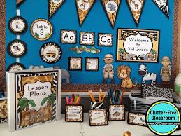 Jungle themed classroom signs *stop and go signs to display when it is ok to interrupt or wait. Jungle Safari Themed Classroom Ideas Printable Classroom Decorations Laptrinhx