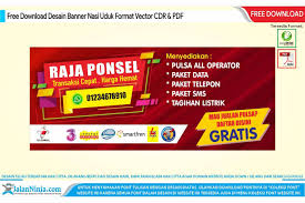 Beli produk spanduk agen nasa berkualitas dengan harga. Banner Konter Cdr