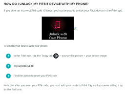 How to do a hard reset or factory reset of the fitbit ionic smart watch, in case the watch freezes, displays the message unlock with your . Solved How Do I Unlock My Ionic Fitbit Community