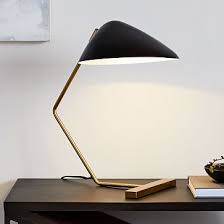 Curvilinear Mid Century Table Lamp Mid Century Table Lamp Modern Table Lamp Table Lamp