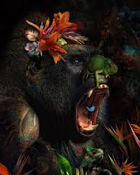 Marcel Van Luit On Instagram Be A Gamechanger The World Has Enough Followers Can You Spot The Movement In T Animal Illustration Art Surreal Art Art