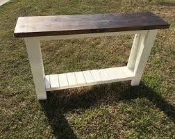 Rustic Bar Table Sofa Console Large Long Tall Entryway Entry Etsy In 2020 Farmhouse Console Table Diy Sofa Table Diy Entryway Table