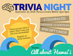Buzzfeed staff the more wrong answers. E Kamakani Hou Trivia Night To Test Students Knowledge About HawaiÊ»i