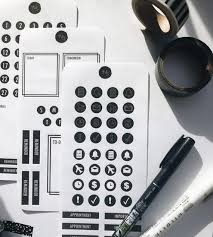 Black And White Bullet Journal Stickers Black And White Minimal Planner Stickers 3 Bullet Journal Etsy Bullet Journal Stickers Journal Stickers Planner Stickers