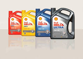 Shell helix semi synthetic oils 10w40 (4 liter). Minyak Hitam Terbaik