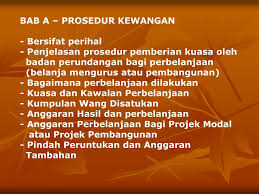 Menurutnya, ia adalah berdasarkan peruntukan sedia ada di bawah seksyen 6(1) akta tatacara kewangan 1957 (semakan 1972) dan. Ppt Arahan Perbendaharaan Bab A B Dan C Powerpoint Presentation Free Download Id 3267025