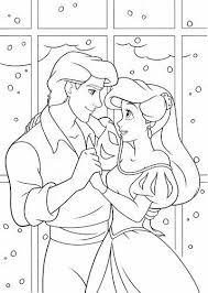 Walt Disney Coloring Pages Prince Eric Princess Ariel Boyama Sayfalari Cizilecek Seyler Cizimler
