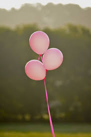 pink balloons t cancer
