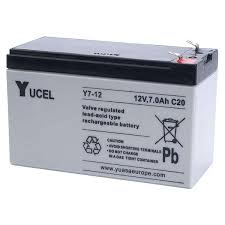 Yucel Y7 12 Battery 12v 7ah