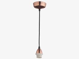 Pendel Metallics Metal 120cm Copper Pendant Light Fitting Pendants Habitatuk Copper Ceiling Lights Ceiling Light Fittings Ceiling Lights