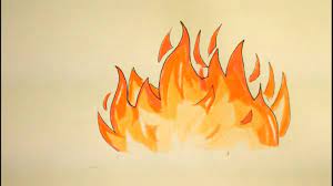 The red dots represent heat detected by a satellite at 4:24 a.m. How To Draw Flames Fire Easy Step By Step For Beginners On A Car With Pencil Youtube