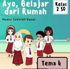 Ketimbang wajah kamu cemberut lebih manis gembira menyaksikan. Modul Bdr Aki Bagi Tema 4 Kelas 2 Sekolah Dasar