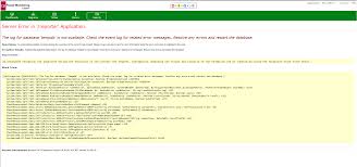Server error the server encountered a temporary error and could not complete your request. Pme Web Application Server Error In Reporter Application Schneider Electric New Zealand