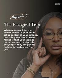 A gentle question for my fellow leaders: When the pressure hits, do you  PANIC or do you PAUSE? Sometimes, what we call 'being the boss' is actually  just our brain entering 'fight