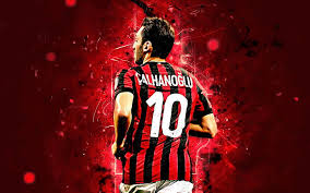 Welcome to my official facebook page! Hd Wallpaper Soccer Hakan Calhanoglu A C Milan Turkish Wallpaper Flare