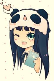 Anime Desenhos Kawaii Panda Desenho Bonequinhas Kawaii