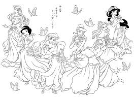 Blossom Princess Coloring Page Princess Coloring Sheets Disney Coloring Pages Disney Princess Colors