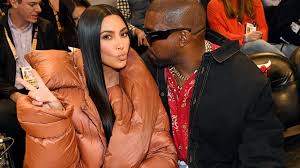 Kim Kardashian And Kanye West Had The Most Awkward Kiss Cam Moment At A Basketball Game Glamour