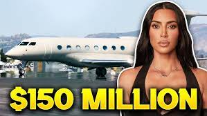 Inside Kim Kardashian's $150 Million Gulfstream G650ER Private Jet | Post  Divorce - YouTube