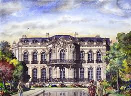 Hotel Porges Avenue Montaigne Jules Porges Et Anna Wodianer Vers 1900 Architecte Ernest Sanson Demoli Vers 1950 Belle Epoque Moyen Age Paris