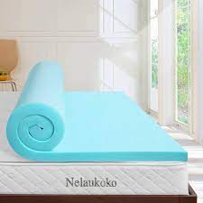 But, due to the growing popularity of memory foam mattress toppers. Amazon Com Nelaukoko 2 Inch Twin Memory Foam Mattress Topper Single Topper Ventilated Gel Foam Mattress Pad Single Size Foam Topper For Single Bed Kitchen Dining