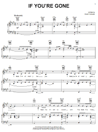 Matchbox Twenty If You Re Gone Sheet Music Notes In 2021 Matchbox Twenty Sheet Music Sheet Music Notes