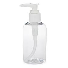 Download 6 Oz Clear Pet Boston Round White Lotion Pump Berlin