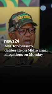 ANC leaders will discuss explosive claims made by KwaZulu-Natal police  commissioner Lieutenant General Nhlanhla Mkhwanazi