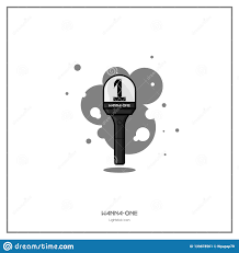 Wanna One Kpop Group Lightstick Flat Icon Editorial Photo Illustration Of Element Bigbang 139878561