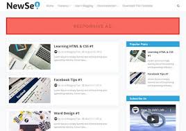 New Seo Blogger Template In 2020 Free Blogger Templates Blogger Templates Blogspot Template