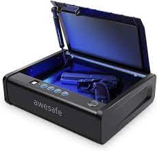 2,557 gun lock box products are offered for sale by suppliers on alibaba.com, of which safes accounts for 43%, lock cylinder accounts for 7%, and tool case accounts for 3%. Amazon Com Awesafe Gun Safe With Fingerprint Identification And Biometric Lock One Handgun Capacity Sports Outdoors