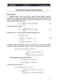 Transformasi z kelompok 3 disusun untuk memenuhi tugas ke 3. Analisis Fourier Dan Wavelet Kontinu
