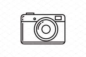 Download free camera icons transparent pngs. Camera Icon Photo Camera Vector Pre Designed Illustrator Graphics Creative Market