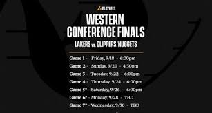 Class of 2020 hall of fame enshrinement Western Conference Finals Schedule