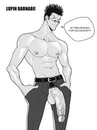 Rule 34 - Abs Balls Bara Biceps Big Balls Big Penis Clothing English Text  Hunter X Hunter Leorio Paladiknight Lupin Barnabi Male Male Nipples Male  Only Male Pubic Hair Manly Mature Male