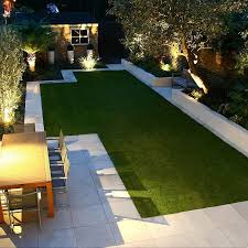 Modern Family Garden In Battersea With Patio Lighting Planting Contemporary Garden Design Small Backyard Gardens Modern Garden Design