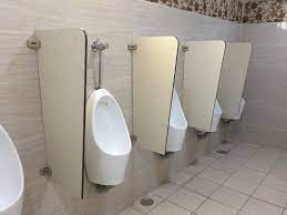 Heavy duty stainless steel restroom partition materials are designed to resist this corrosion and lower replacement costs how to procure quality bathroom urinal partitions at affordable prices. Modular Hpl Urinal Partition Design Space Office Systems Id 16119966662