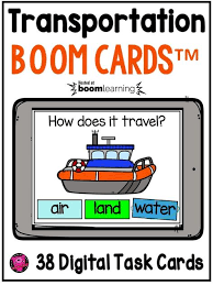 Digital Transportation Activities How Things Travel Transportation Activities Digital Activities Google Classroom Elementary