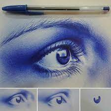 Blvart On Instagram Gorgeous Ball Point Pen Drawing By Maziyargoodarzi Art Use Blvart On Your Best Art Or Submit Ballpoint Pen Art Pen Art Pen Drawing