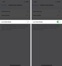 Jun 03, 2021 · choose the cellular option. Ios 14 How To Use Low Data Mode On Iphone And Ipad Igeeksblog
