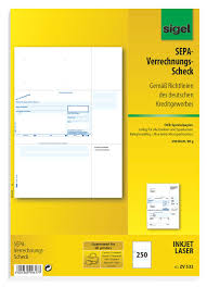 Check spelling or type a new query. Pc Sepa Verrechnungs Scheck Sigel