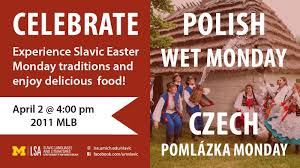 This tradition has a strong pagan roots and symbolizes the act of procreation and is meant to bring health and. Expired Polish Wet Monday Czech Pomlazka Monday Happening Michigan