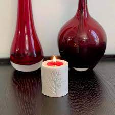 Turn a backyard branch into a festive tea light holder (the perfect holiday table centerpiece) for next to nothing with this simple diy project. Air Dry Clay Candle Holder For Christmas Artsy Pretty Plants