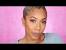 Short Hair Black Person Finger Waves
