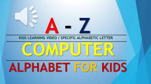 These six reminders are perfect for making sure that students have logged out i have written up and created word files with basic descriptions of various computer parts for a bulletin board display. A To Z Computer Alphabet For Kids With Pictures Youtube