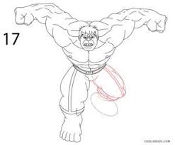 Black And White Line Drawing Hulk Tattoo How To Draw Hulk Step By Step Pictures Cool2bkids In 2020 Drawings Easy Disney Drawings Hulk Painting